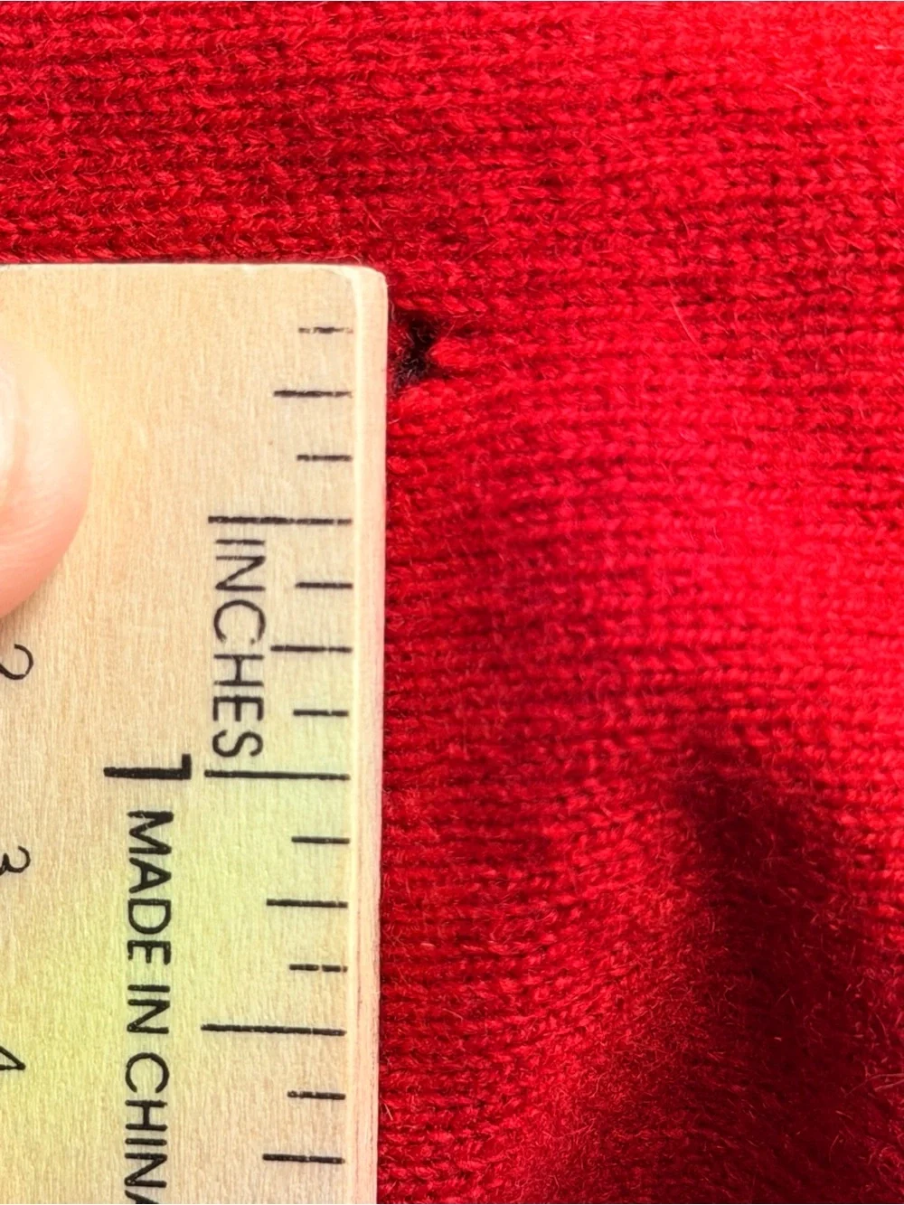 Charter Club Men’s 100% Cashmere Red Crew Neck Sweater L